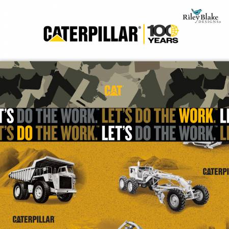 Caterpillar 100 Years - Layer Cake