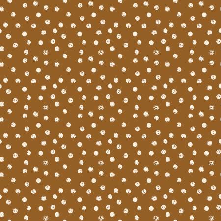 Blush 'n Butterscotch Dots - Cinnamon