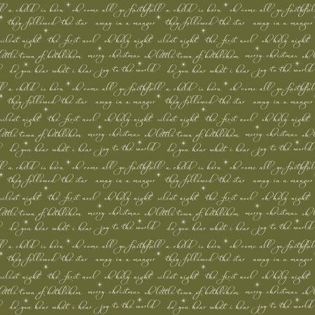 Glisten Text - Green