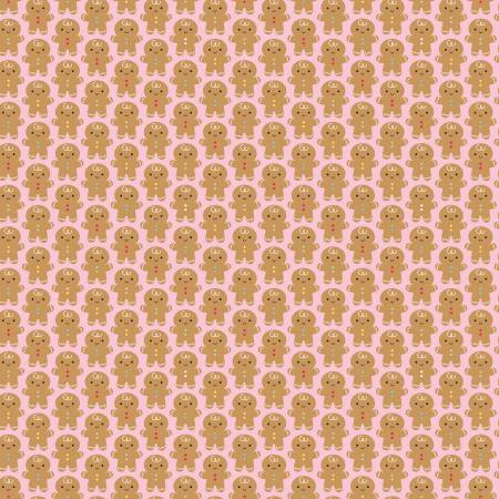 Gingerbread Kisses Gingerbread Men - Pink