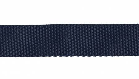 Polyester Webbing - Navy 1"