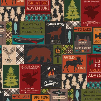 Great Outdoors Comfort Flannel - Multi