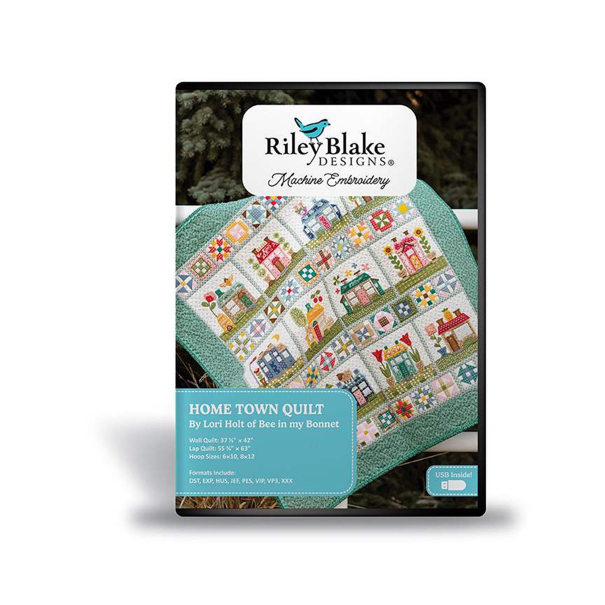 Home Town Quilt Projects - Machine Embroidery USB