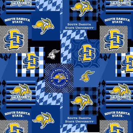 NCAA South Dakota State 60" Minky