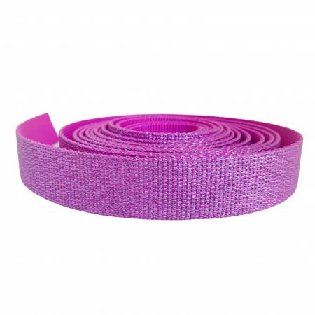 Glitter Webbing - Hot Pink
