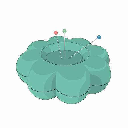 Lori Holt Flower Power Magnetic Pin Holder Sea Glass