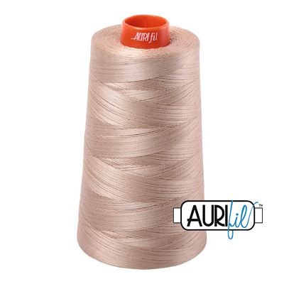 Aurifil 50wt 6452yd Cone A6050-2326 - Sand