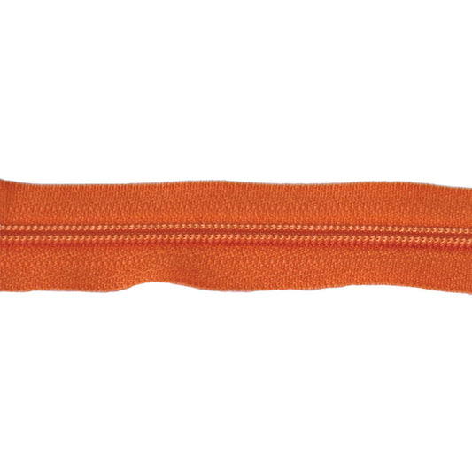 14" Zipper - Orange Peel