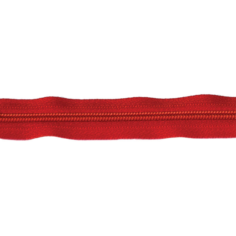 22" Zipper - Red River