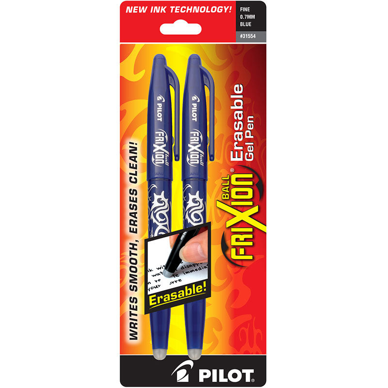 Frixion Pen - Blue  2pk