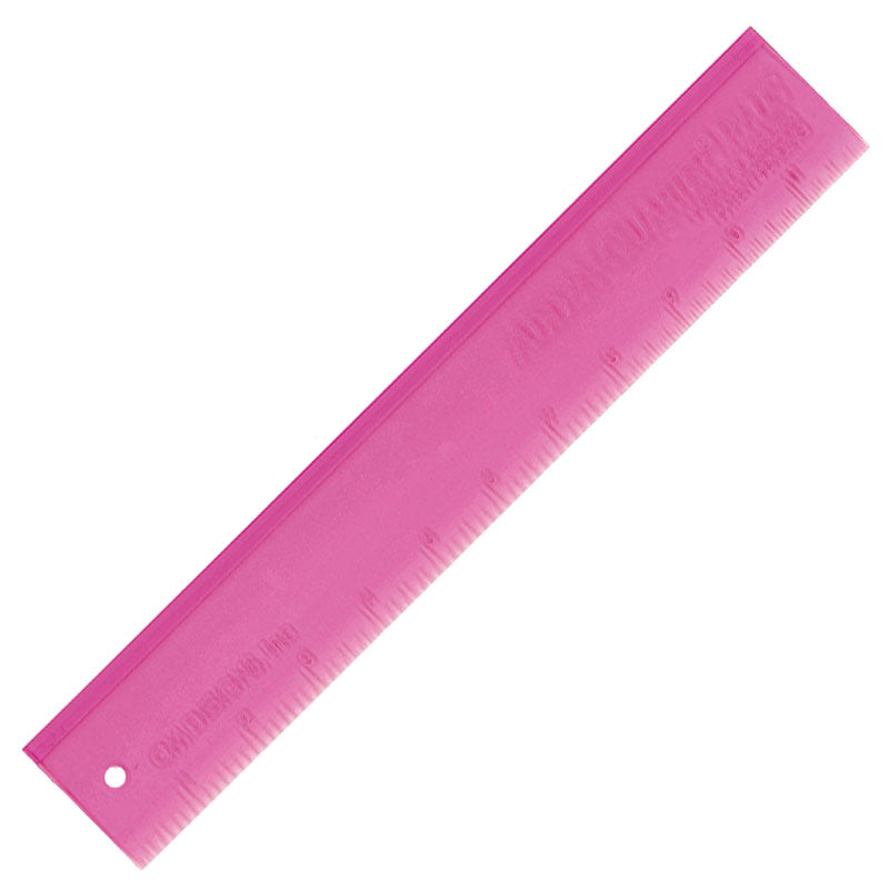 Ruler Add A Quarter 1 1/2" x 12" Pink