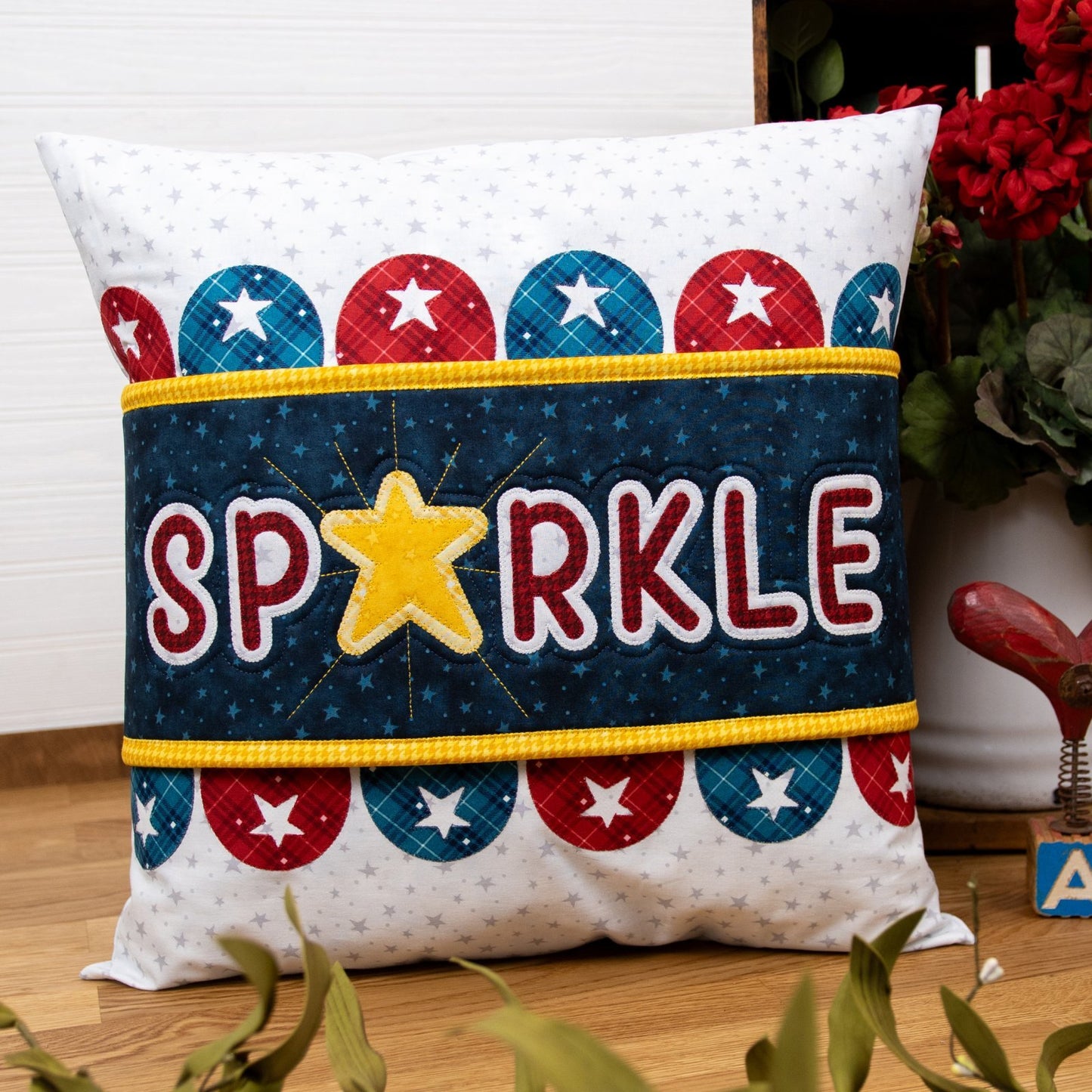 Sparkle Pillow Wrap & Cover Kit