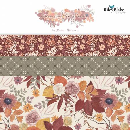 Evening on the Prairie 10in Squares, 42pcs/bundle