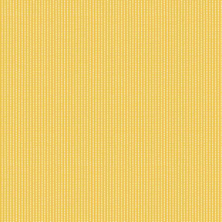 Vintage Flora - Yellow Perforated Stripe