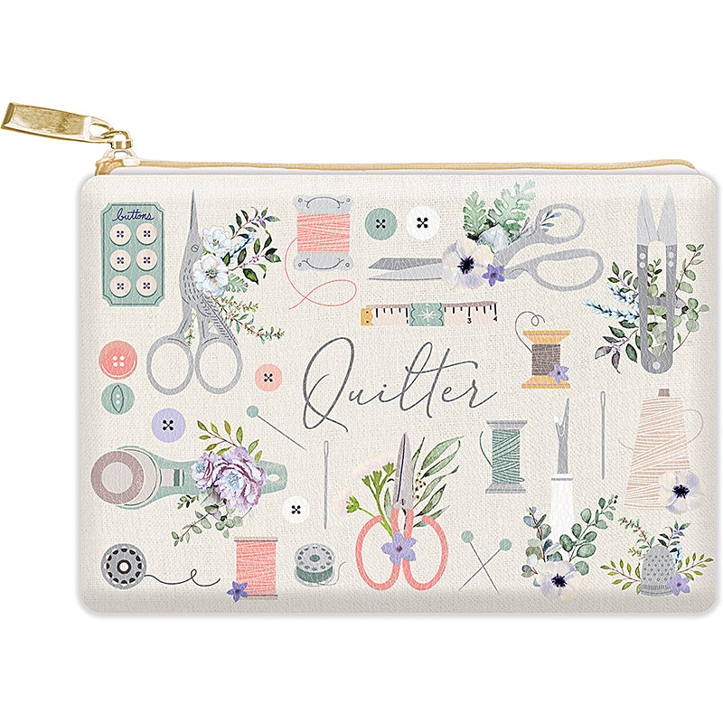 Quilters Notion Greenery - Glam Bag