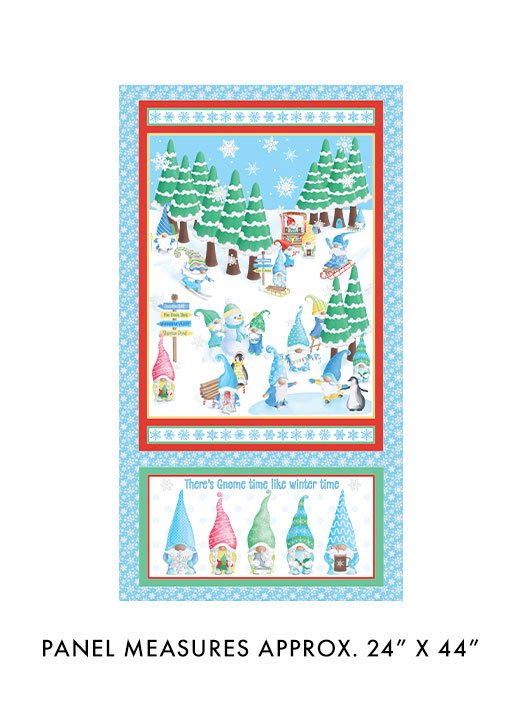 Gnome Wonderland - Blue - Panel