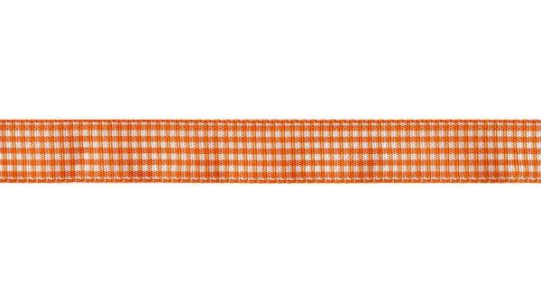 Torrid Orange - Micro Check 5/8" Ribbon