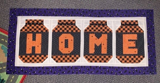 Halloween Home Table Runner