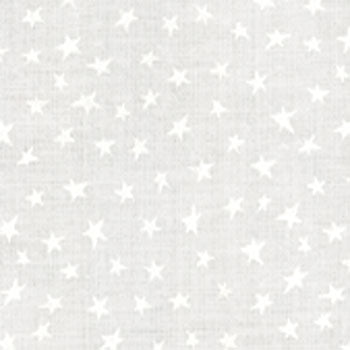 Muslin Mates - Stars - White