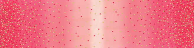 Ombre Confetti Metallic~Hot Pink