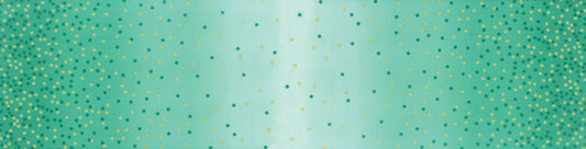 Ombre Confetti Metallic ~Teal