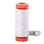 Aurifil 50wt 220yds 2021 - Natural White