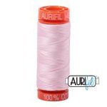 Aurifil 50wt 220yds 2410 - Pale Pink