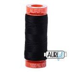 Aurifil 50wt 220yds 2692 - Black