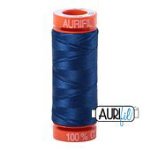 Aurifil 50wt 220yds 2780 - Dk Delft Blue