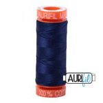 Aurifil 50wt 220yds 2784 - Dk Navy