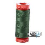 Aurifil 50wt 220yds 2890 - Very Dk Grass Green