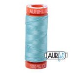 Aurifil 50wt 220yds 5006 - Lt Turquoise