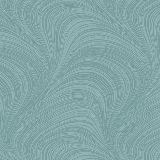 Pearlescent Wave Texture - Teal