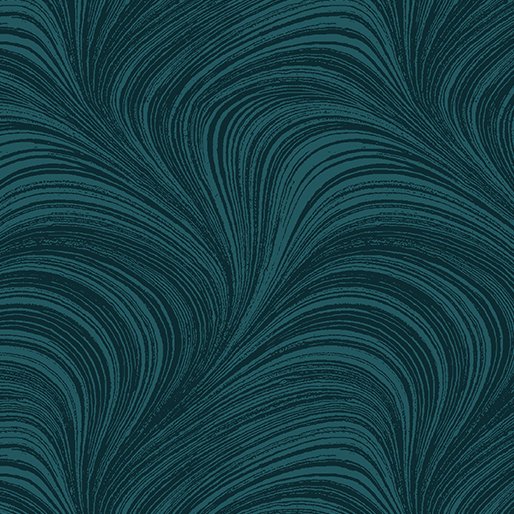 Pearlescent Wave Texture - Dark Teal