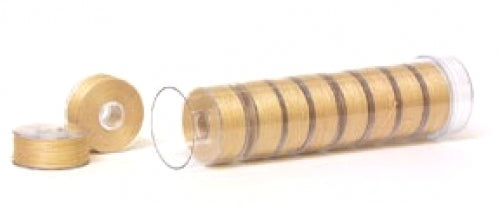 Pre-Wound Bobbin/Lt - Tan - 8pk 15 Class