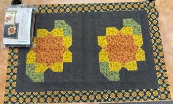 Wooly Flannel Sunflower Table Runner Kit