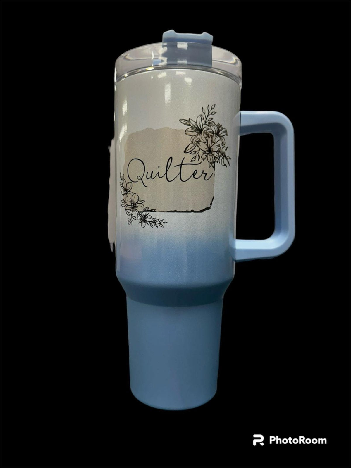 Quilter - Baby Blue - 40oz Mug