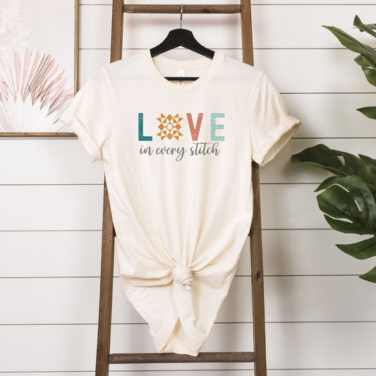 T- Shirt Love In Every Stitch