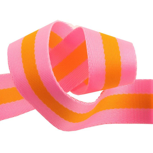 Web 1.5" Pink/Orange - Tula Pink