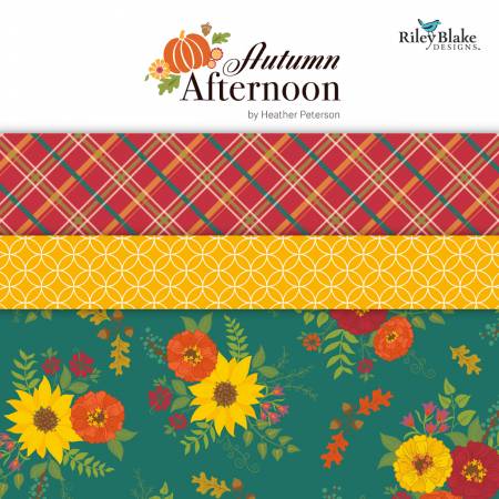 Autumn Afternoon 5" Squares, 42pcs