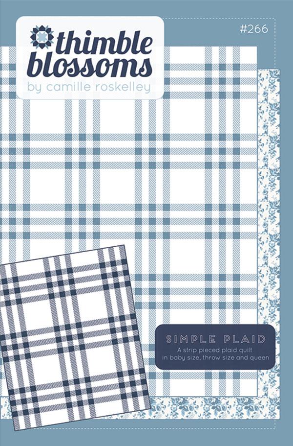 Simple Plaid G TB 266 Thimble Blossoms#1