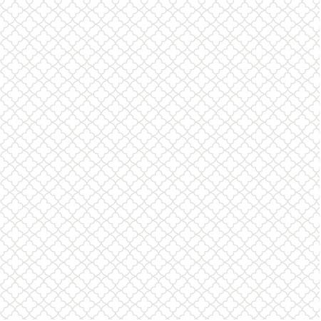 Icing - White Quatrefoil