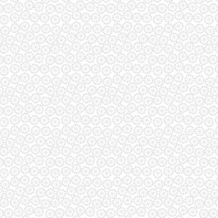 White On White Mini Medallion