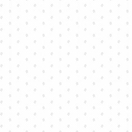 Frosting - White On White - Pin Dot Ditsy