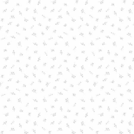 Frosting - White On White - Floral Spritz