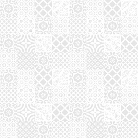 Frosting -White On White - Azulejo