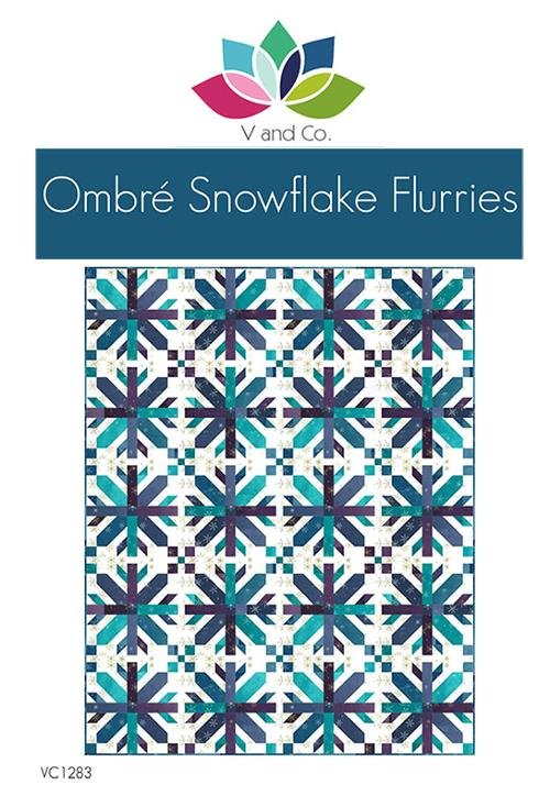 Pt - Ombre Snowflake Flurries