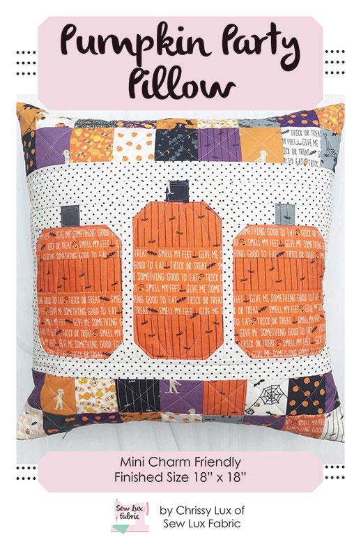 Pt - Pumpkin Party Pillow