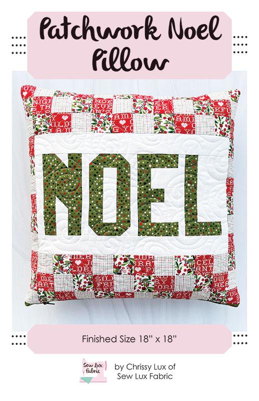 Pt - Patchwork Noel Pillow