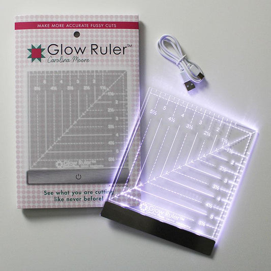 Glow Ruler 6"  Carolina Moore
